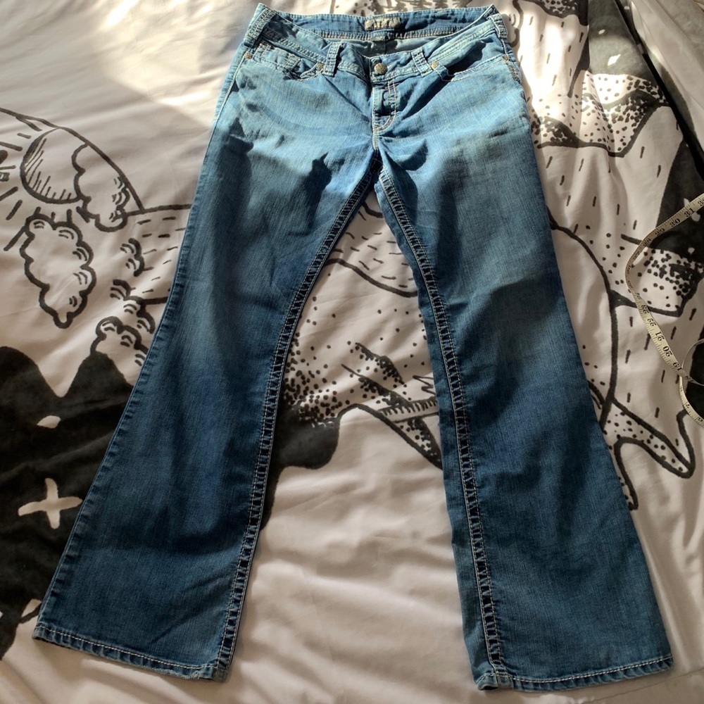 Suki Silver Jeans W36/L34